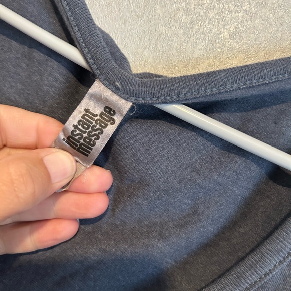 Women’s Blue Instant Message Plus Size Summer Dress. Size 3X. With Bee Design - Picture 3 of 4